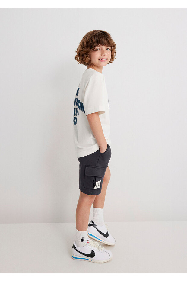 Antrasit Kargo Şort 6410013-70087 - 2