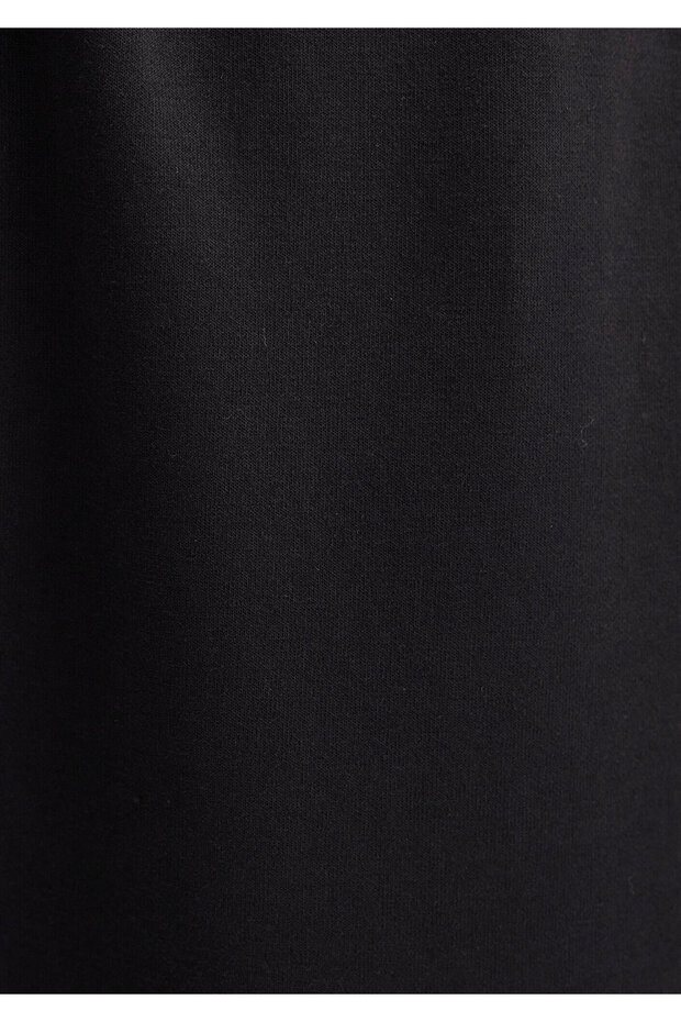 Siyah Basic İnterlok Eşofman Altı 0010343-900 - 8