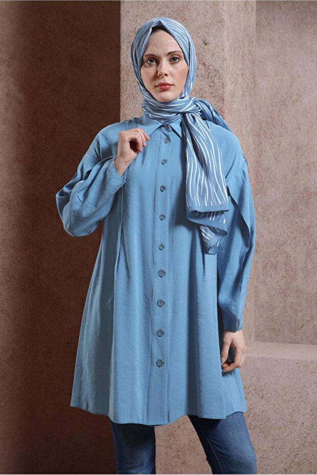 SHIRT COLLAR TUNIC 44440
