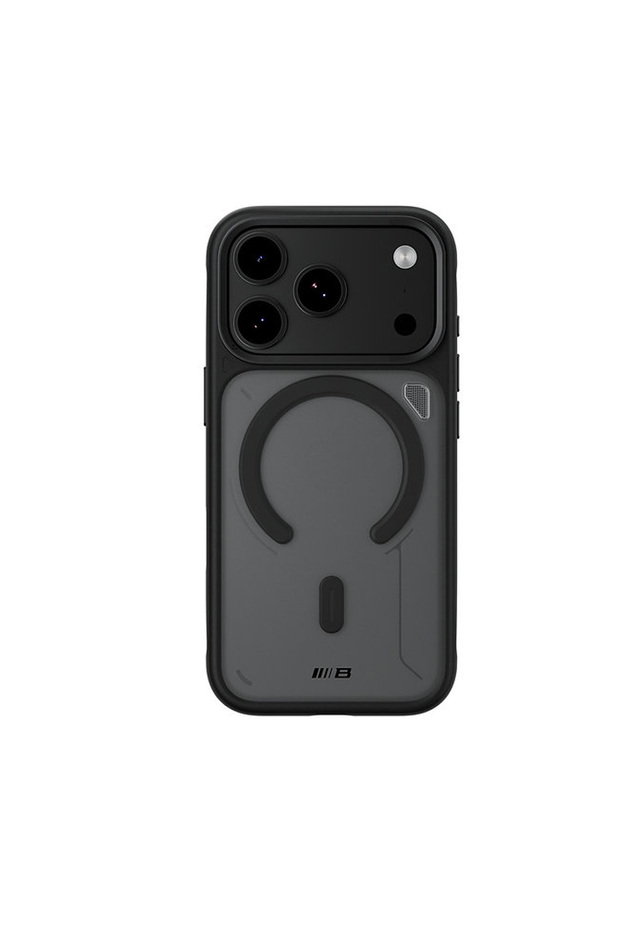 Frosted Anti-Slip iPhone 17 Pro Max / iPhone 18 Pro Max Compatible Magsafe Fingerprint-Resistant Soft Silicone Case Black