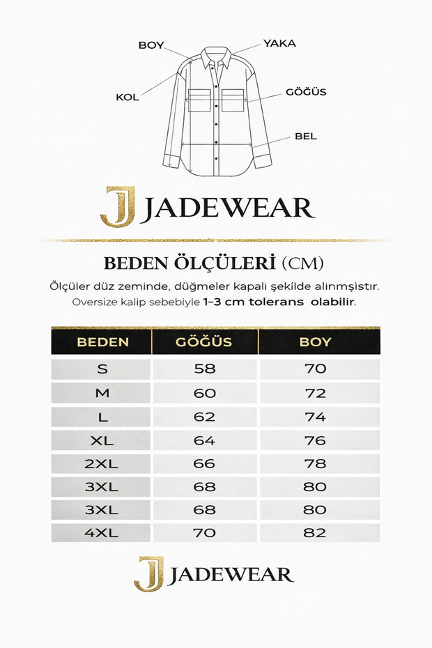 Keten Look Oversize Gömlek - 6