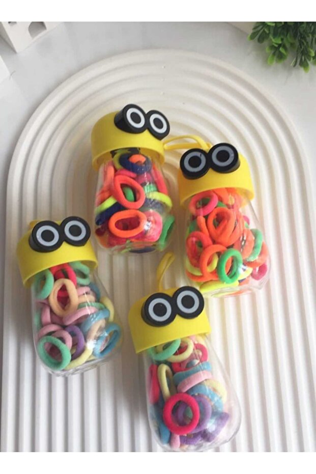 Tube Hair Braid Rubber Perm Rubber Minions