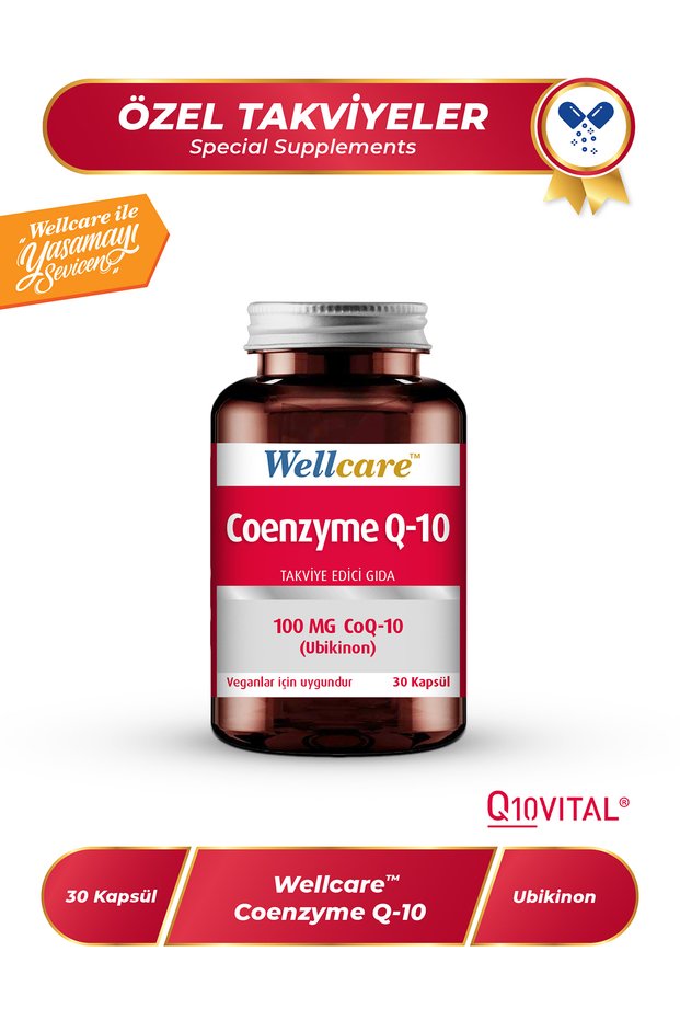 Coenzyme Q10 100 Mg 30 Capsules
