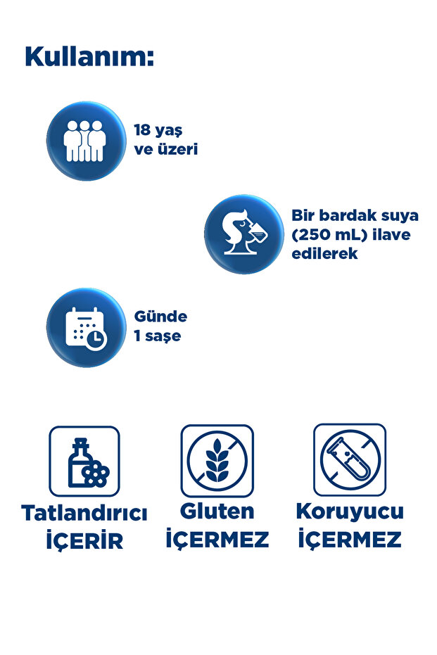 Diamond Collagen PRO 30 Saşe - Hidrolize Peptit Tip 1 Balık Kolajeni, Biotin - Saç&Cilt&Tırnak - 5