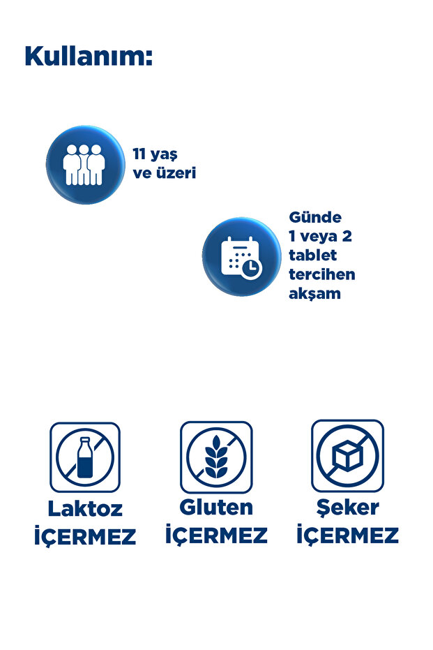 Mag Night 30 Tablet - Akşam /Gece Magnezyum - Magnezyum Bisglisinat, Passiflora, Valerian, B6-Uyku - 6