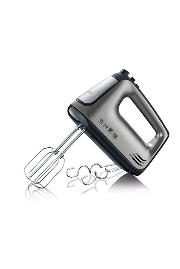 HM-3832 5x Turbo El Mikseri 400 W Gri - 1
