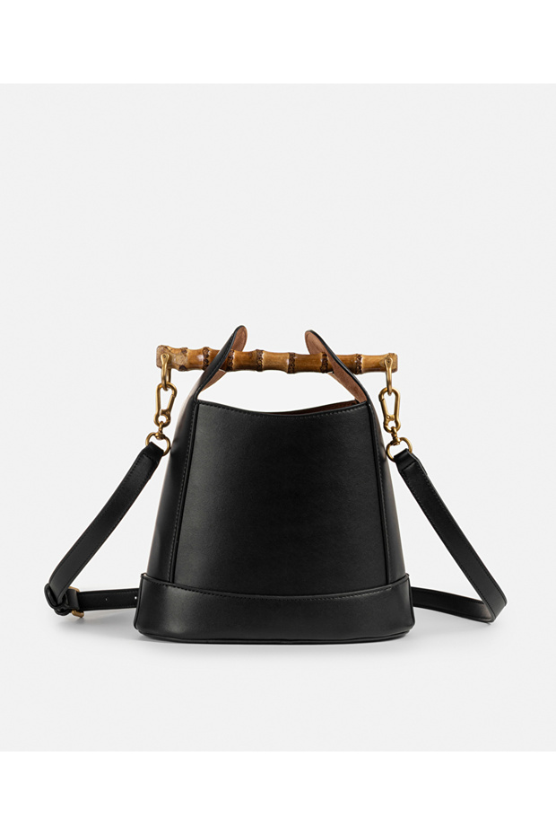 Bambella üst saplı çanta - 1