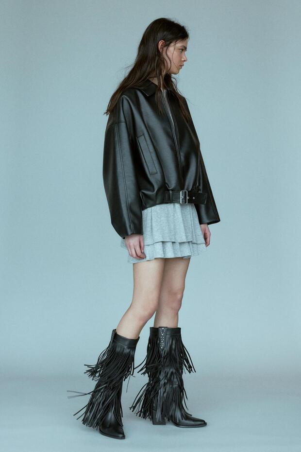 Püsküllü kovboy botu - 6