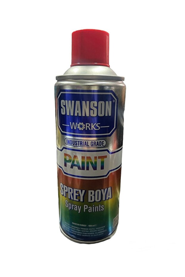 Sprey Boya Akrilik Kırmızı 400 ML - 3