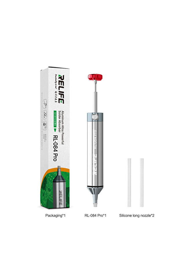 RL-084Pro RELIFE RL-084Pro Aluminum Alloy High Temperature Resistant Strong Desoldering Tool for Mot