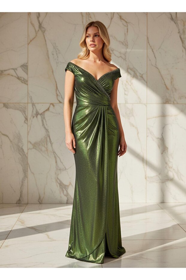 6149SIM SİMLİ SIVAMA ELBİSE - 1