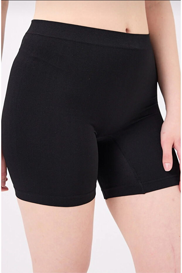 Non-Marking Basic Seamless Above Knee Shorts Leggings High Waist Boxers