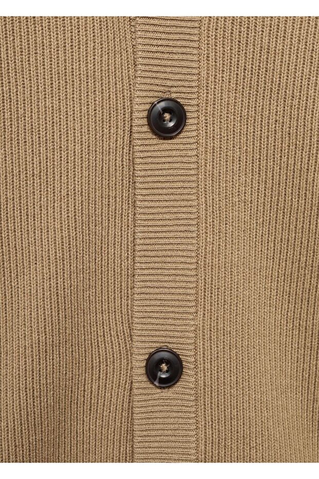 Ribana triko düğmeli hırka - 8