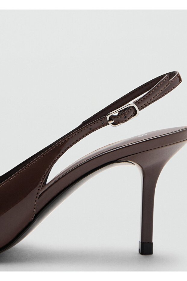 Topuklu rugan ayakkabı - 3