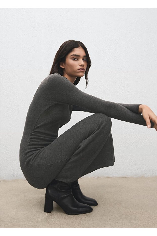 Fitted kesim elbise - 7