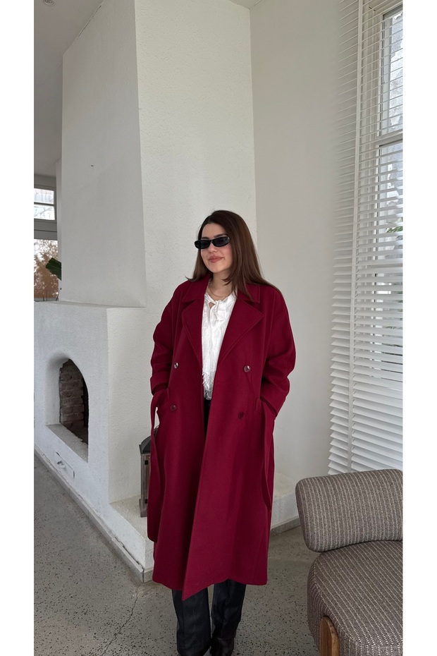 BORDO UZUN KAŞE KABAN