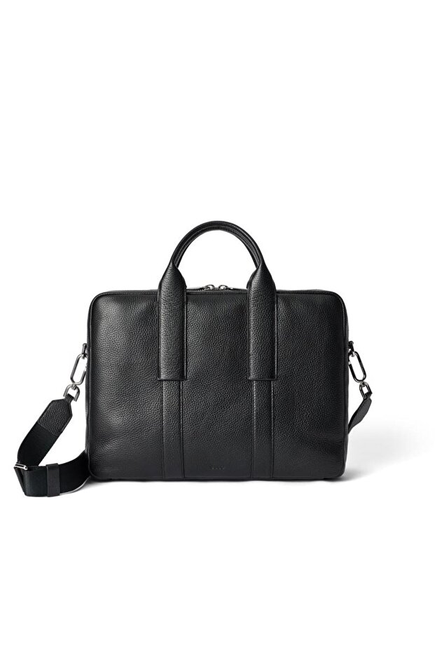 Laptop Bag Pebbled Leather - 1