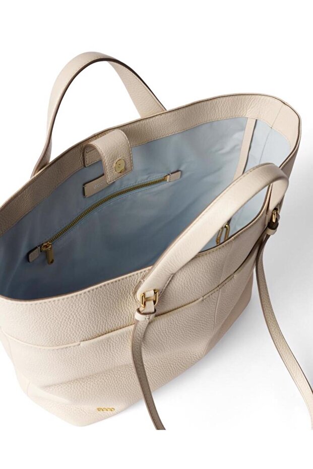 Tote M Pebbled Leather Bag - 2