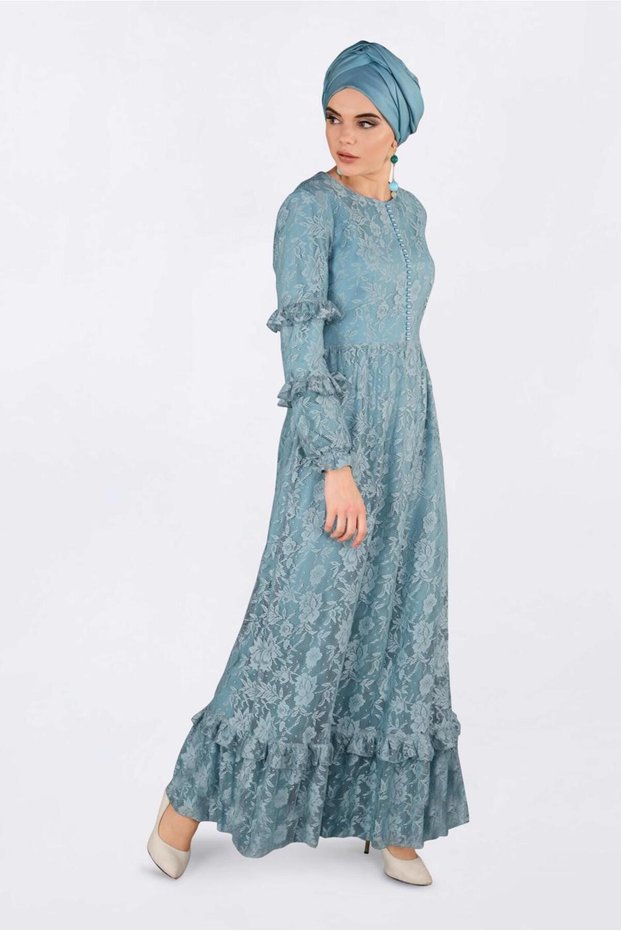 Skirt Fluffy Ruched Dress 4356