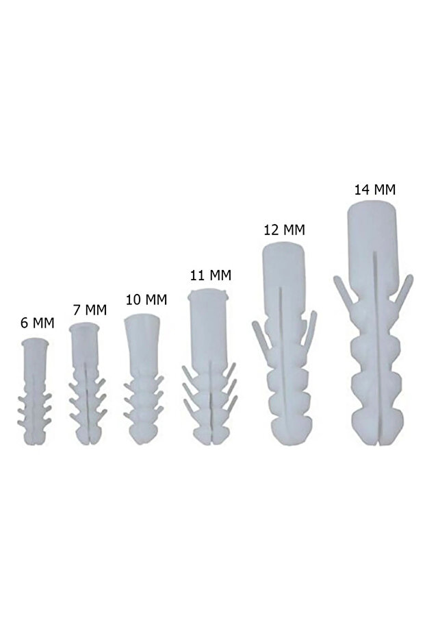 Plastik Dübel 7 Mm 100 Adet - 1