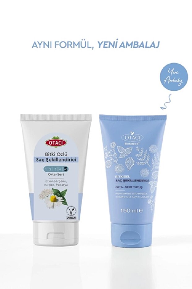 Bitkisel Saç Şekillendirici Orta-Sert 150 ml - 2