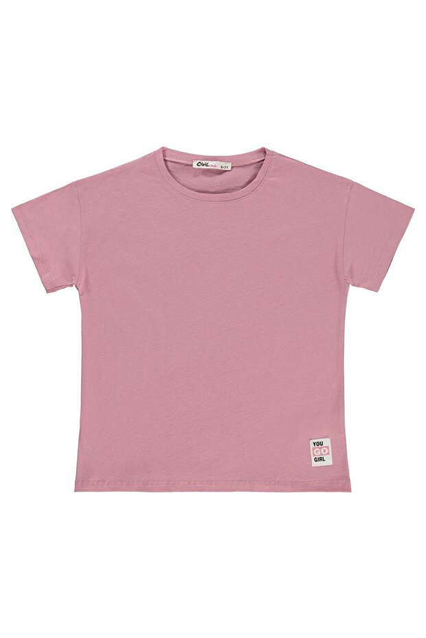 Basic T-Shirt for Ages 10-13 - Pink