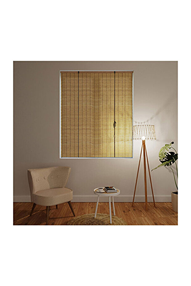 Stor Perde Ahşap Gör Bambu Kahve - 3