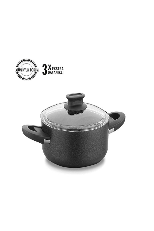 لينا 20x10.5 سم وعاء أسود A2871