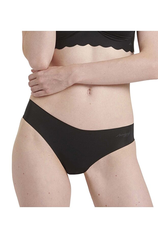 Damen String, 4er Pack - Zero Microfibre 2.0 Hipstring, Mikrofaser, einfarbig - 3