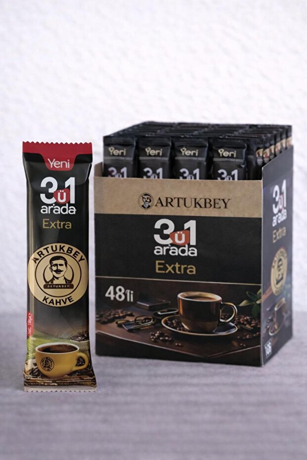 قهوة إكسترا 3 في 1 (48 قطعة*18 جرام)