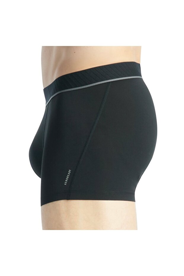 Herren Boxershorts, 6er Pack - Trunks, Active Micro Flex , Logo, einfarbig - 6