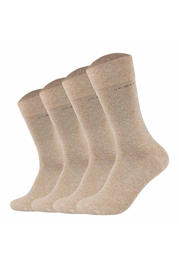Unisex-Socken – weiche Socken, einfarbig, 4er-Pack - 1