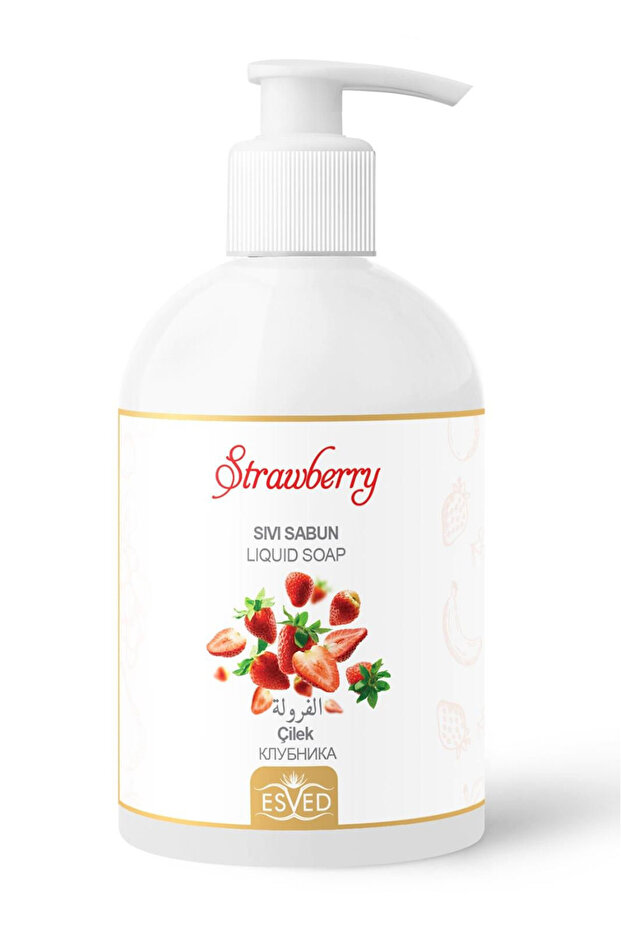 Strawberry Scent Liquid Hand Soap 400ml.
