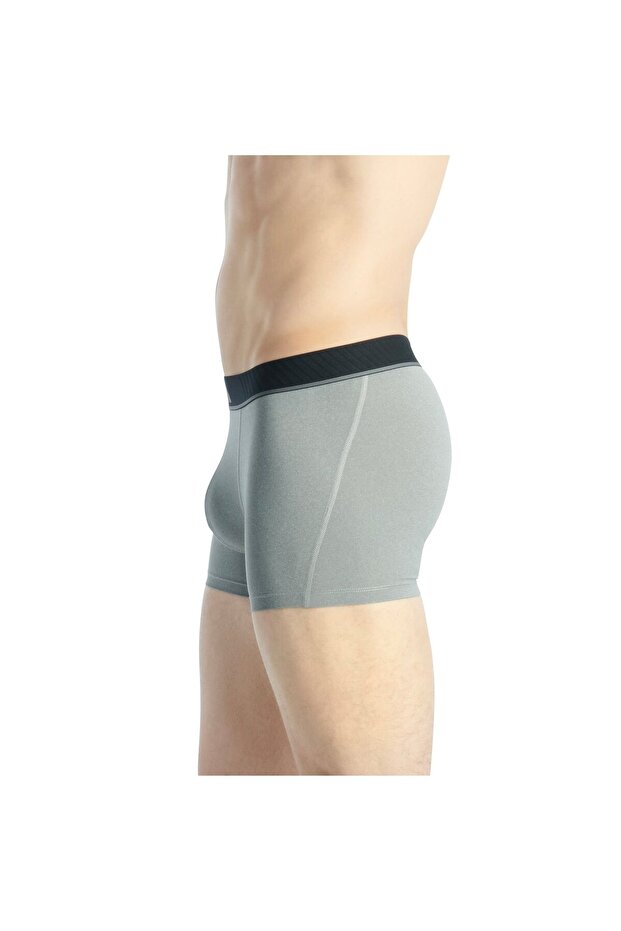Herren Boxershorts, 6er Pack - Trunks, Active Micro Flex , Logo, einfarbig - 6