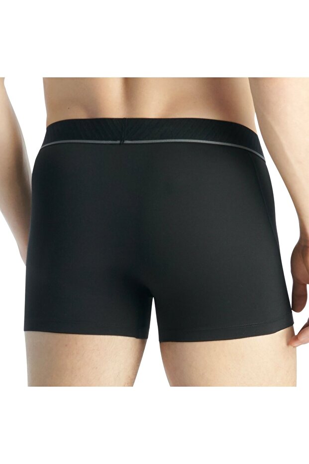 Herren Boxershorts, 6er Pack - Trunks, Active Micro Flex , Logo, einfarbig - 3