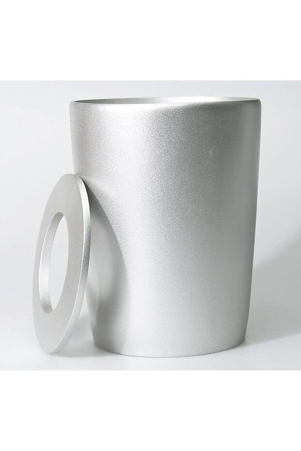 Dekor Conical banyo Seti Gümüş - 3