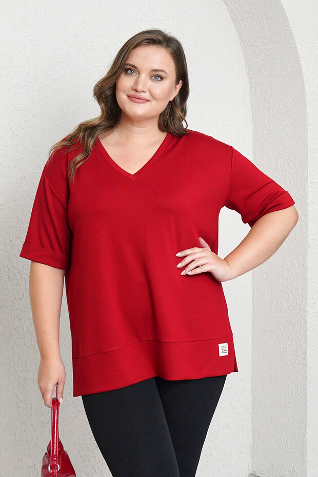 V-YAKA BASIC MODAL TİŞÖRT - 4