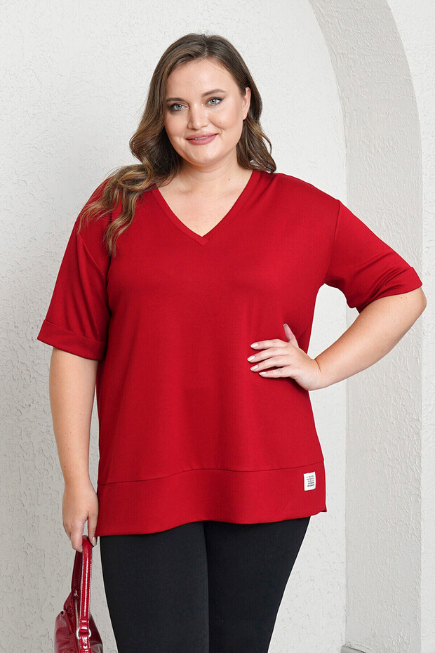 V-YAKA BASIC MODAL TİŞÖRT - 1