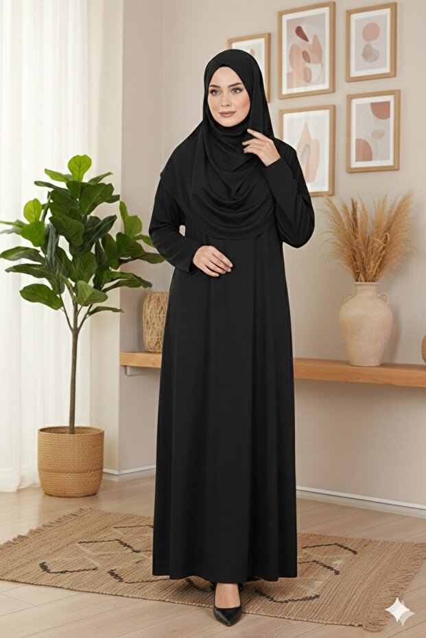 One Piece Prayer Dress Black