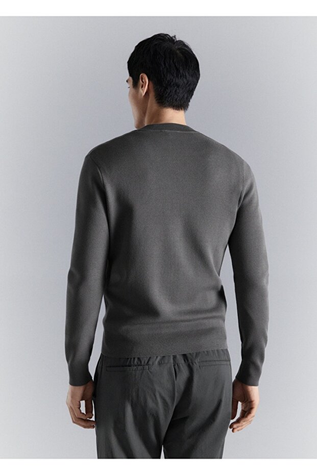 Comfort stretch triko hırka - 4