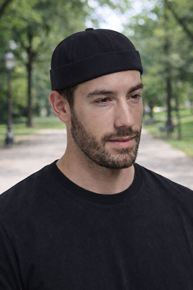 Unisex Basic Sipersiz Docker Şapka - 1