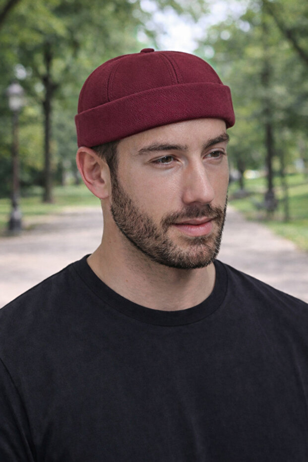 Unisex Basic Sipersiz Docker Şapka - 1