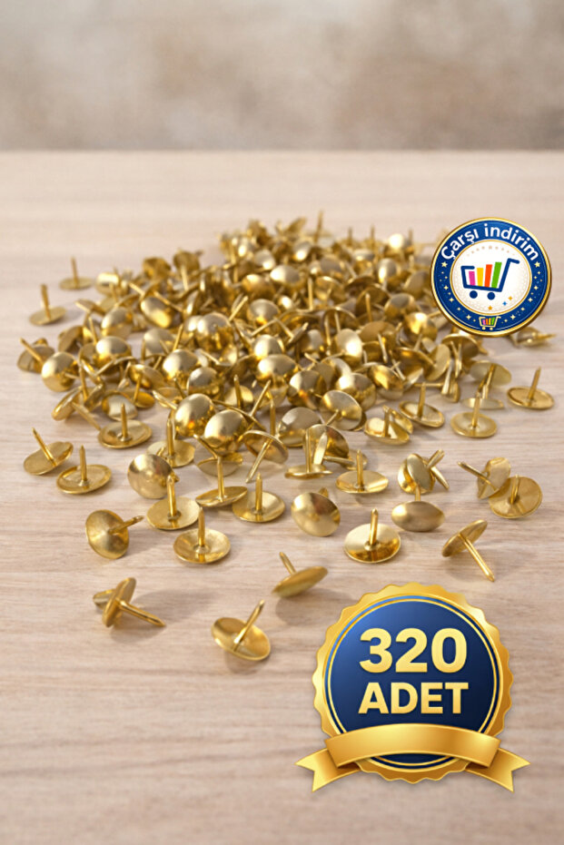 320 Pieces Thumbtacks Economical Metal Nails