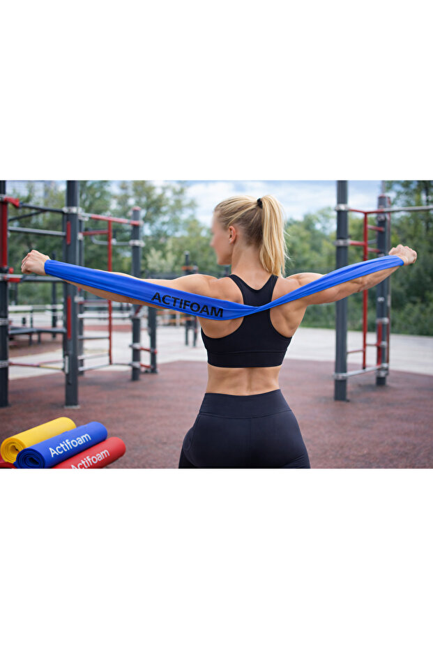 Trostruki pilates trak (150 cm) - 3