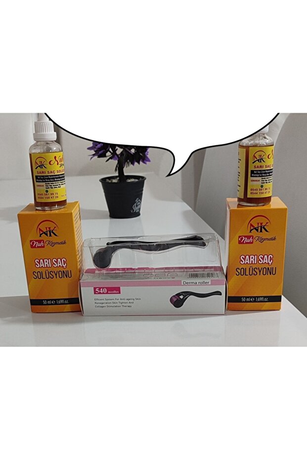 Sarı saç solusyonu - 3