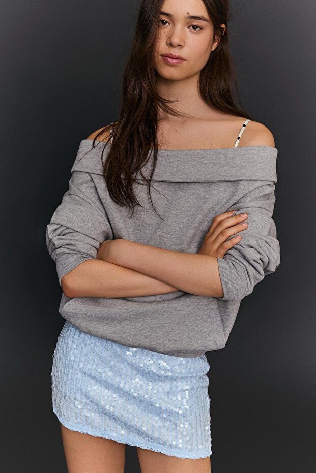 Dantelli pullu mini etek - 4