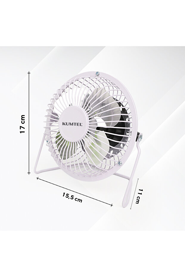 4'lü Masaüstü USB Fan - 4