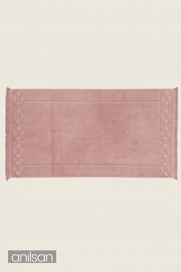Fesun 100% Cotton Foot Towel - Powder 60X130, 690 Gr