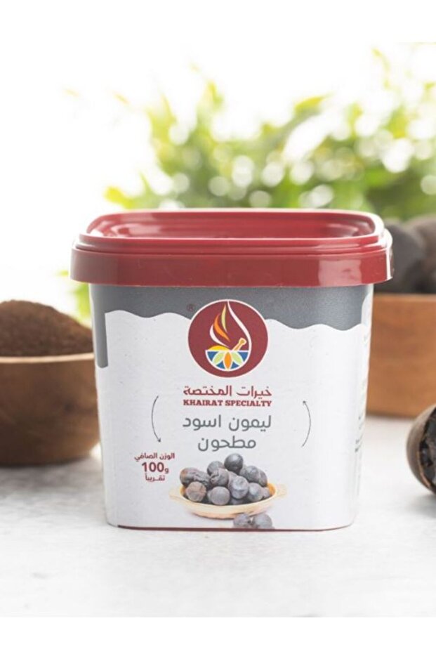 ليمون اسود مطحون 100جم