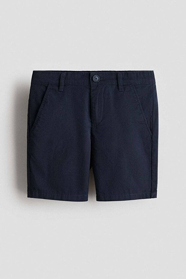 Cotton chino shorts